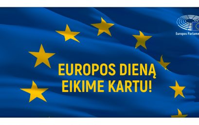Europos dienos proga – maršrutas po Vilnių
